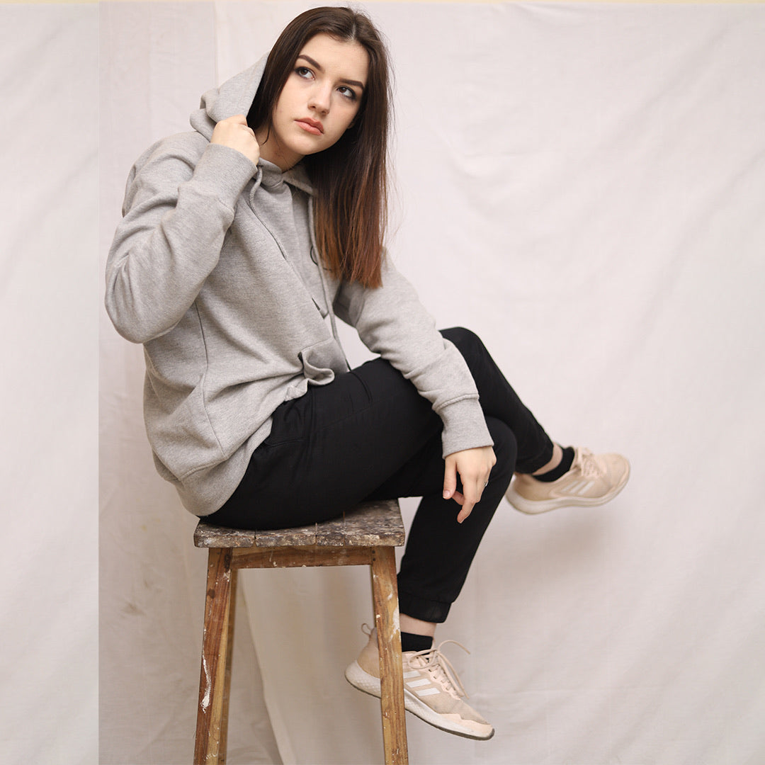 Heather Grey Hoodie