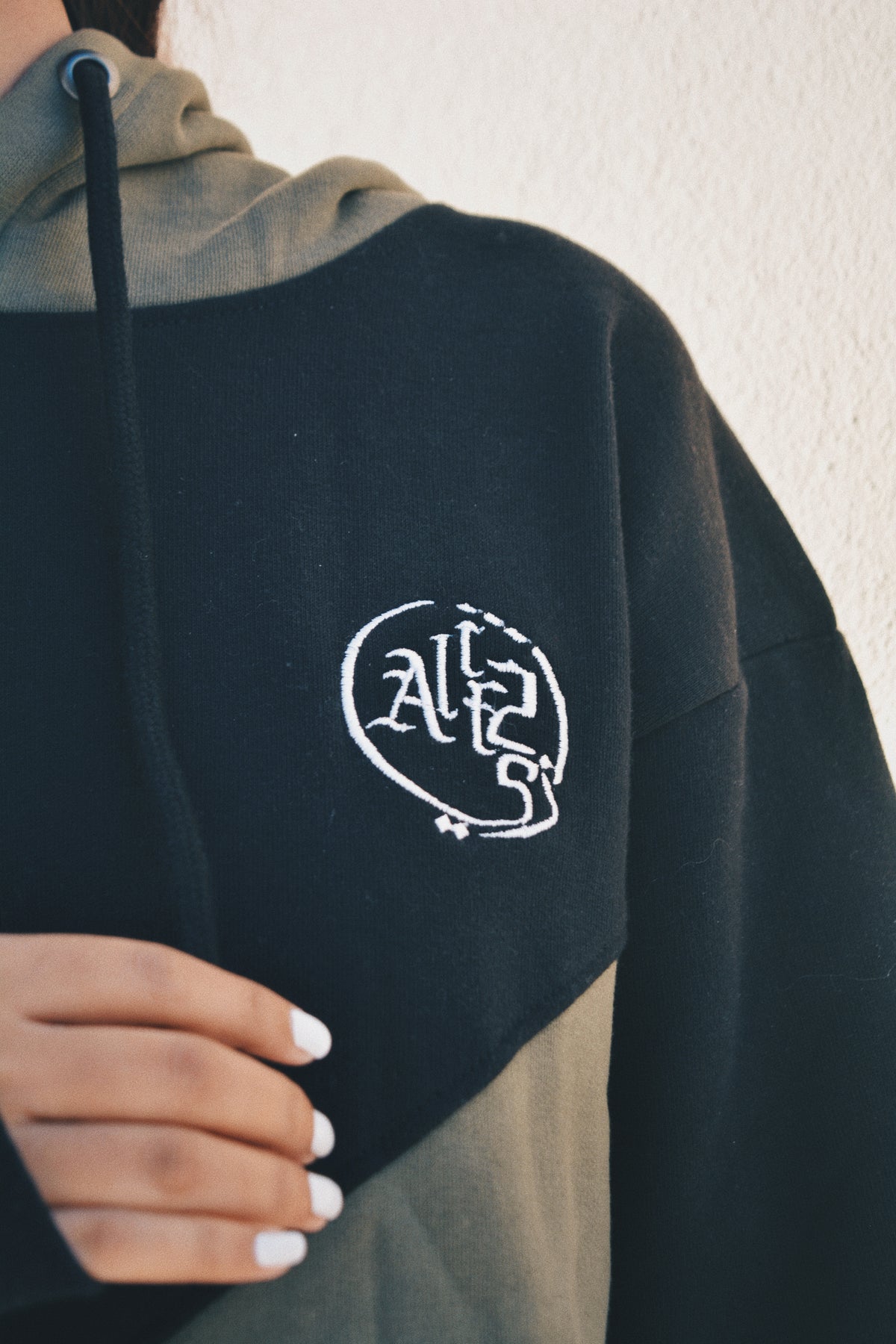 Black & Green Hoodie