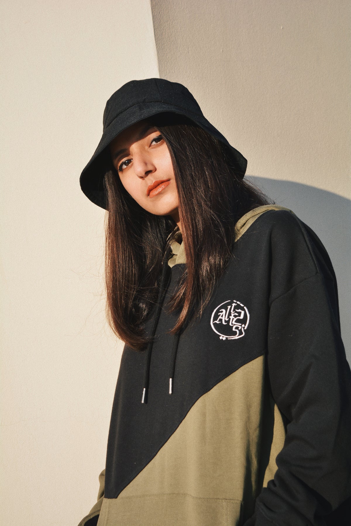 Black & Green Hoodie