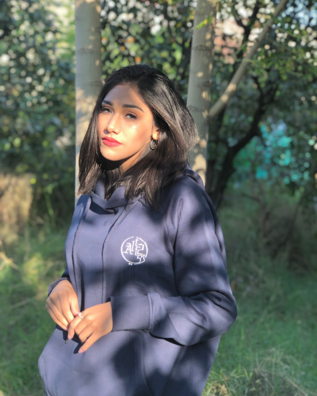 Too Blue Hoodie
