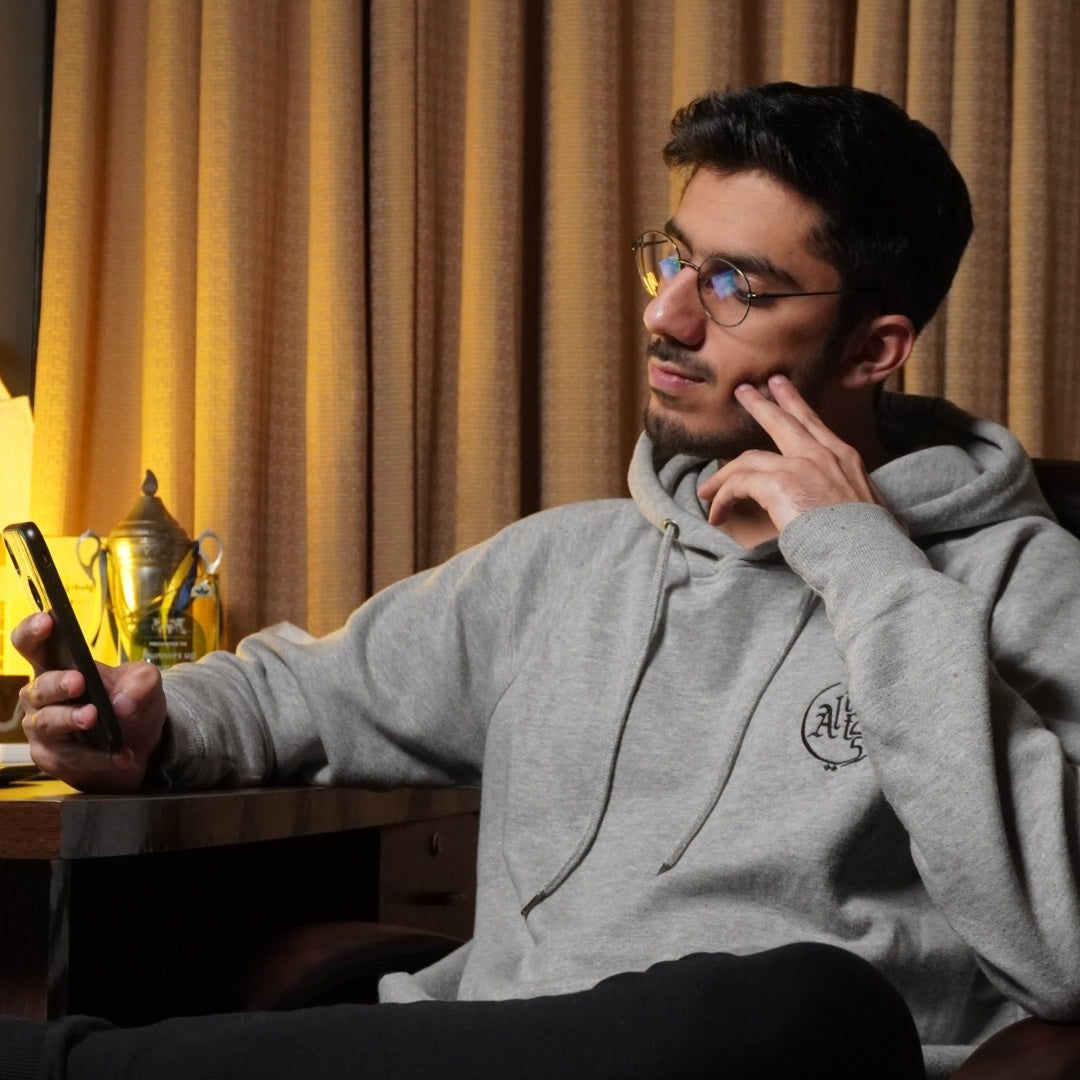 Heather Grey Hoodie